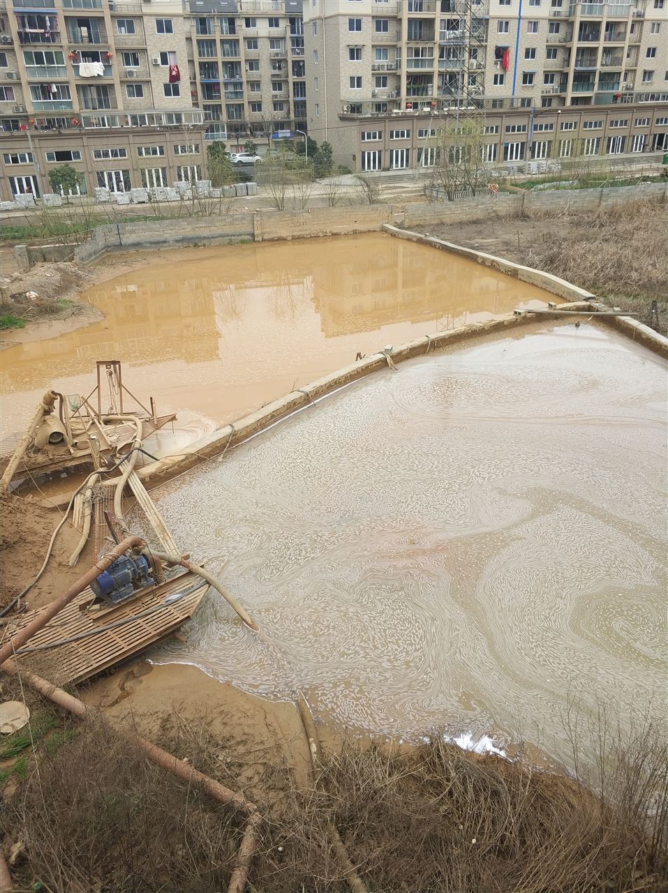 青浦沉淀池淤泥清理-厂区废水池淤泥清淤