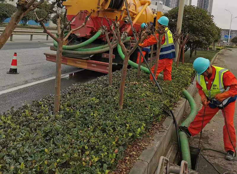 青浦市政管道清淤